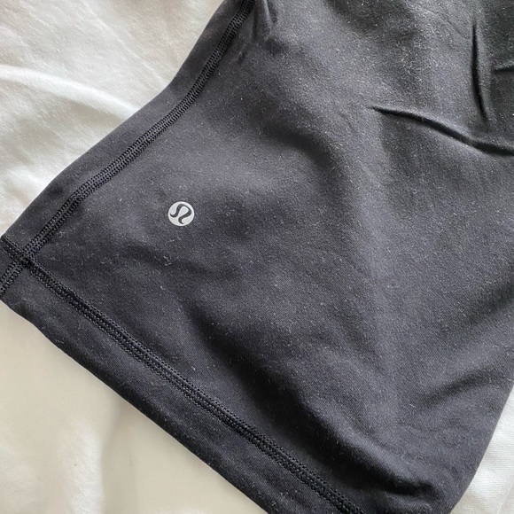 Black Lululemon Wide-leg Cropped Pants - Picture 8 of 12